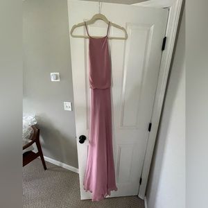 Monique Lhuillier rose / mauve colored bridesmaid dress- Size 4